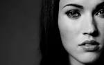 Image Megan Fox B W wallpapers