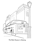 Hornet coloring page