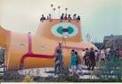 Yellow Submarine. A tribute to the famous four at the Garden festival site - via Daymix