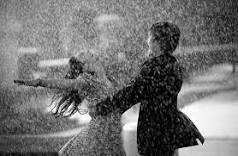 dançando na chuva