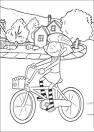 Bike Riding coloring page