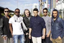 Boy band Titanium, (from left) Andrew Papas, T.K. Paradza, Haydn Linsley, Zac Taylor, Shaquille Paranihi-Ngauma and Jordi Webber, perform four concerts in ... - boy_band_titanium__from_left_andrew_papas_t_k_para_5065484bca