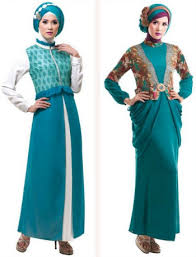 Model Baju Gamis Terbaru yang Sangat Populer Tahun 2015