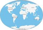 Free Continent Maps - Map of seven continents