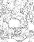 Adult Drinks coloring page