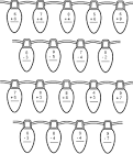 Christmas Worksheet   Color By Number Math Worksheet for Kids