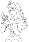 Sleeping Beauty Coloring coloring page