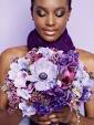 Purple wedding flower ideas