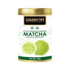 Golden Tips - Japanese Matcha Green Tea Powder - Tin Box