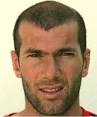 Zinedine Zidane:Known all over