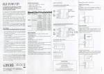 TCI Telecomunicazioni Italia english version   Instruction sheet