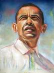 Obama 08 Drawing - Obama 08