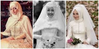 Fashion: Wah, Cantiknya Berbagai Model Wedding Hijab Dari Luar ...