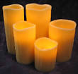 Wax Flameless Candle Beeswax Drip 3 x 8 Inch - Buy Now
