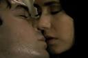between Elena and Damon,