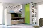 Blue-and-Green-With-Bunk-Bed-Teen-Girls-Bedroom | Home Design ...