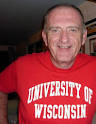 Larry Wegger '73 roots for the