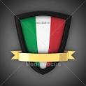 Stock Photo Shield Colors Flag Italy   Image TA11230111   Shield