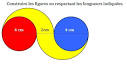 Construction de cercles. : exercices de maths en classe de sixieme