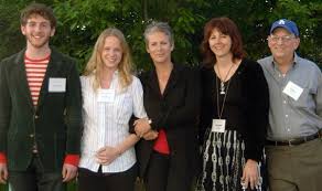 Festival directors Max Freedman and Cathy Pitoun, speaker Jamie Lee Curtis, and advisers Cheri Gaulke and ... - 2006%20speaker%20directors