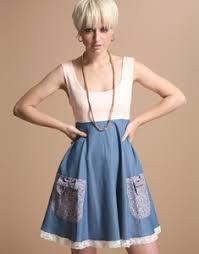 Colette Powell Two Tone Prairie Pocket Dress | Shop fashion ... - AAAAAuyyixcAAAAAAVcfRg