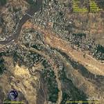 QuickBird Satellite Image of Chinese Mudslide in Zhouqu, China ...