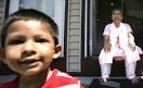 Rahima Begum, 63, of Woburn, an immigrant from Bangladesh, with her grandson ... - 539w