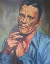 Chet Baker, artwork by Michael