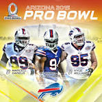 Marcell Dareus, Kyle Williams, Mario Williams named to 2015 Pro Bowl