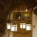 Ideas. Inspiring Outdoor Chandelier Lighting Ideas: DIY Wrought ...