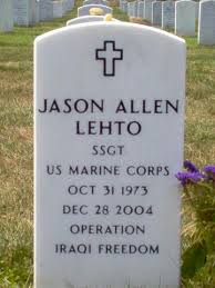 Jason A. Lehto, Staff Sergeant, United States Marine Corps - jalehto-gravesite-photo-082005