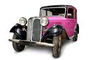 Purple BMW-303 Classic Vintage Car 1933 Year Germany Isolated ...