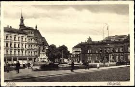 Ansichtskarte / Postkarte Görlitz, Postplatz, Eduard Schulze ...