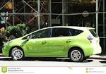 GoGreenRide Car Service Vehicle In Midtown Manhattan Editorial ...