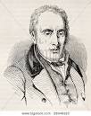Francois-Ricard Lenoir old engraved portrait, French textile industrialist. - 28848320