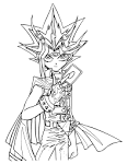 Yu Gi Oh coloring page