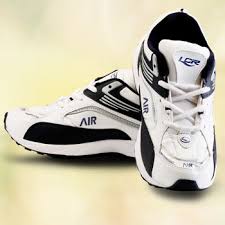 Lancer JJ Air Shoes - White-Black
