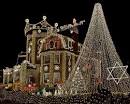 Top 10 Biggest Outdoor Christmas Lights House Decorations | DigsDigs