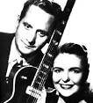 Mary Ford. in their home studio. Les Paul and Mary Ford - GP-Les-Mary
