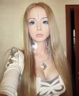 Valeria's Barbie doll looks