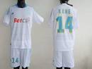 Marseille #14 Kone White Home Soccer Club Jersey [Soccer Club 1245 ...