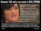 Sandra Fluke is my heroine. Rush Limbaugh is an idiot.- MojoMom.