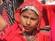 Indain Girl, Red sari, Rajasthan. Combine this with the general nature of an ... - 5c22