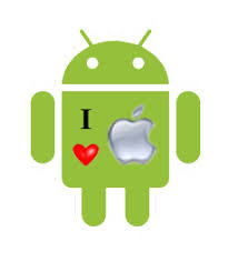 andriod loves apple