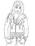 DISEGNI DI HANNA MONTANA, disegni per bambini da stampare e ...