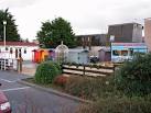 a small plot of land between the Co-op Supermarket car park and the - via Daymix