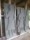 NR7832 : Stone carvings at Saddell Abbey. near to Saddell, Argyll And Bute, - via Daymix