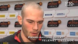 La réaction de Pierre-Antoine Gillet (BC Oostende) après le match de coupe face à Mons-Hainaut - 6298224-9497845