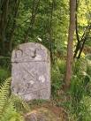 1898 memorial to an otterhound who died of pneumonia after too long in the - via Daymix