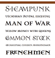 MyFonts: In Your Face September 2008
